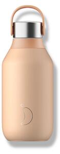 Termoláhev Chilly's Bottles - broskvově oranžová 350ml, edice Series 2