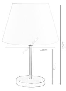 Asir Stolní lampa AYD 1xE27/60W/230V béžová/zlatá AS0208