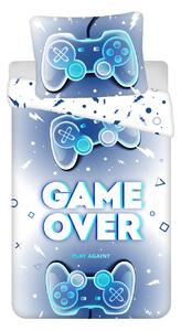 Jerry Fabrics Bavlněné povlečení 140x200 + 70x90 cm - Game over