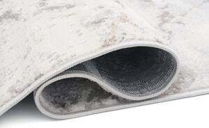 Makro Abra Moderní kusový koberec PORTLAND R216C Abstraktní šedý hnědý Rozměr: 300x400 cm