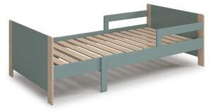 Rostoucí dětská postel liwia 90 x 140 (190) cm zelená