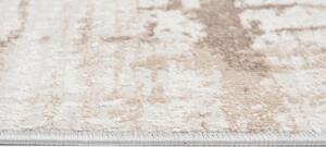 Makro Abra Moderní kusový koberec PORTLAND D175E Abstraktní hnědý bílý Rozměr: 120x170 cm