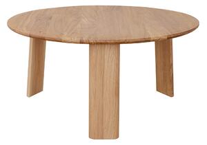 Kulatý dubový konferenční stolek 71 cm Monti