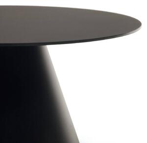 Konferenční stolek reliw Ø 80 cm černý