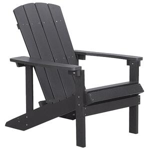 Zahradní židle ADIRONDACK Tmavě šedá