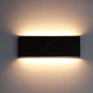 TOP LIGHT - LED Venkovní nástěnné svítidlo LED/12W/230V IP65 černá TP1702