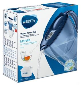 BRITA - Filtrační konvice Marella 2,4 l modrá + 1 filtr FT0290