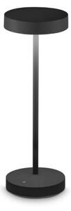 Ideal lux 328614 OUTDOOR TOFFEE venkovní dotyková stolní lampička LED V320mm 2W 230/170lm 3000K IP54 černá, nabíjecí baterie, ON/OFF