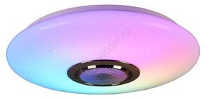 Polux LED RGBW Stmívatelné stropní svítidlo s reproduktorem MAGIC MUSIC 18W/230V + DO SA1700
