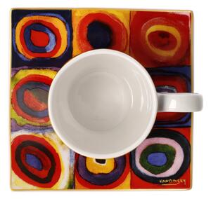Goebel Espresso šálek Wassily Kandinsky - Squares