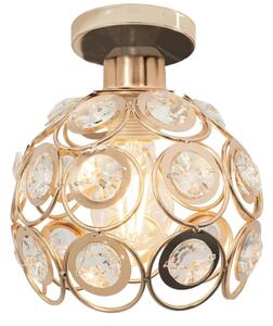 Toolight - Stropní lampa Ball Crystal - zlatá - APP205-1C