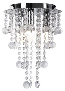 Toolight - Stropní lampa Crystal - chrom - 392201