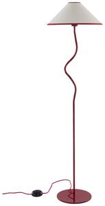 Jotex Červená kovová stojací lampa JULIET 148 cm