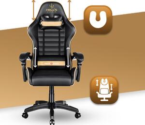 Herní židle HC-1003 Plus Gold