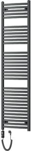 Mexen Helios, elektrické topné těleso 1800 x 500 mm, 900 W, antracitová, W103-1800-500-2900-66