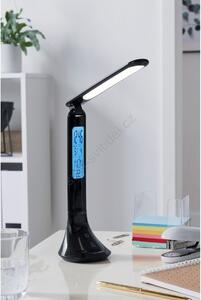 Livarno LED Stmívatelná dotyková stolní lampa s displejem LED/4W/5V černá P4988