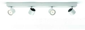 LED WarmGlow Bodové svítidlo Philips Star 56244/31/P0 bílé 2200K-2700K 4x4,5W