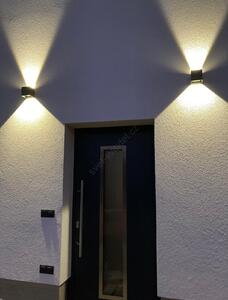 Illumaxx LED Venkovní nástěnné svítidlo 2xLED/3W/230V IP54 černá OS0009