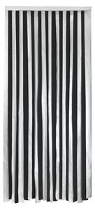 Termo závěs do dveří v černo-stříbrné barvě 90x200 cm – Maximex