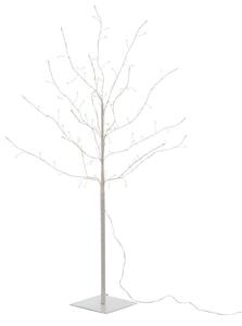 Dekorace bílý svítící stromeček Tree Bare Led M - Ø 80*100 cm - J-Line by Jolipa