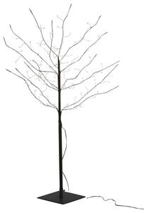 Dekorace černý svítící stromeček Tree Bare Led M - Ø 80*100 cm - J-Line by Jolipa