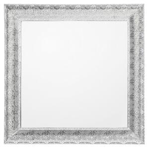 Zrcadlo CAVAN 65 cm 65 cm Kov Stříbrná