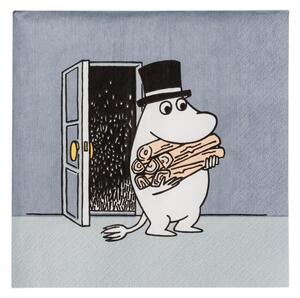 Papírové ubrousky Moomin 33x33 cm Moominpappa