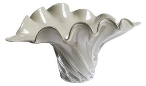 -30 % Dny Marianne - Kave Home Šedá skleněná váza Lurea 19 cm