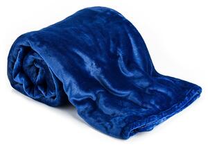 Jahu Deka XXL / Přehoz na postel modrá, 200 x 220 cm
