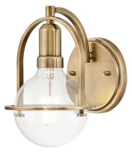 Quintiesse QN-SOMERSET1-C-HB - Nástěnná lampa SOMERSET 1xE27/60W/230V zlatá