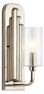 Quintiesse QN-KIMROSE1-PN -Nástěnné svítidlo KIMROSE 1xE14/40W/230V lesklý chrom