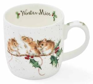 Porcelánový hrnek Myšky na cesmíně 310 ml