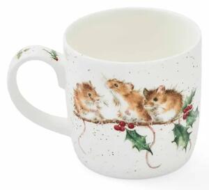 Porcelánový hrnek Myšky na cesmíně 310 ml
