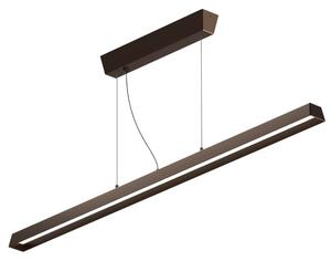 Linealight Venkovní LED závěsné osvětlení Lira_PB, d.92cm, 27W, IP65 Barva: Hnědá