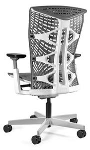 UNIQUE Ergonomická kancelářská židle Reya, šedá/elastomer