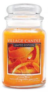 Village Candle - vonná svíčka Citrus Twist (Citrusové osvěžení) 737g