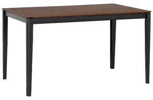 Jídelní stůl CEDAR Tmavý ořech 135 cm 80 cm