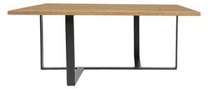 Moderní stoly Konferenční stolek NOVARA masiv dub/ocel