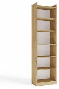 TP Living Kancelářský regál Rimini 50 cm dub Artisan