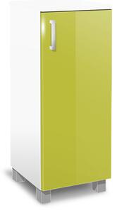 Koupelnová skříňka K6 barva skříňky: bílá 113, barva dvířek: lemon lesk
