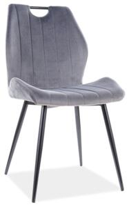Jídelní židle MARCO Velvet, 51x91x46, bluvel 14