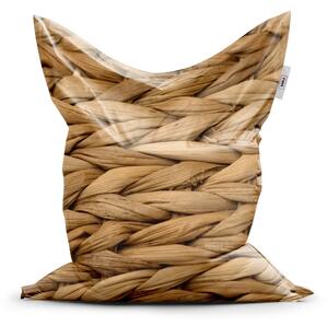 Sablio Sedací vak Classic Banánové listí 2 - 150x100 cm