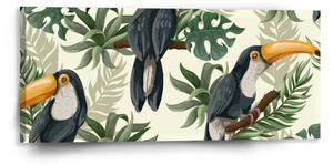 Sablio Obraz Tukan - 110x50 cm