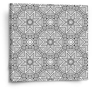 Sablio Obraz Hvězdy mehendi - 110x110 cm