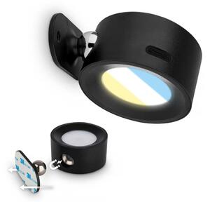 Briloner 3896015 - LED Stm nab nástěnné svTARI LED/1,6W/5V 1500 mAh černá