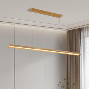 Brilagi - LED Lustr na lanku UMEA WOOD LED/40W/230V 150 cm dřevo