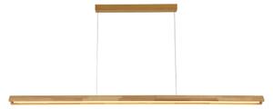 Brilagi - LED Lustr na lanku UMEA WOOD LED/40W/230V 150 cm dřevo