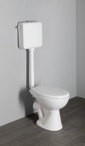 CREAVIT - WC kombi, dvojtlačítko 3/6l, zadní odpad, bílá (TP3304)