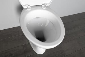CREAVIT - WC kombi, dvojtlačítko 3/6l, zadní odpad, bílá (TP3304)