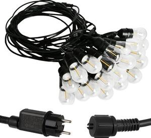 ShopJK SVĚTELNÝ DEKORAČNÍ ŘETĚZ - 10M - 24V - IP44 - 15618